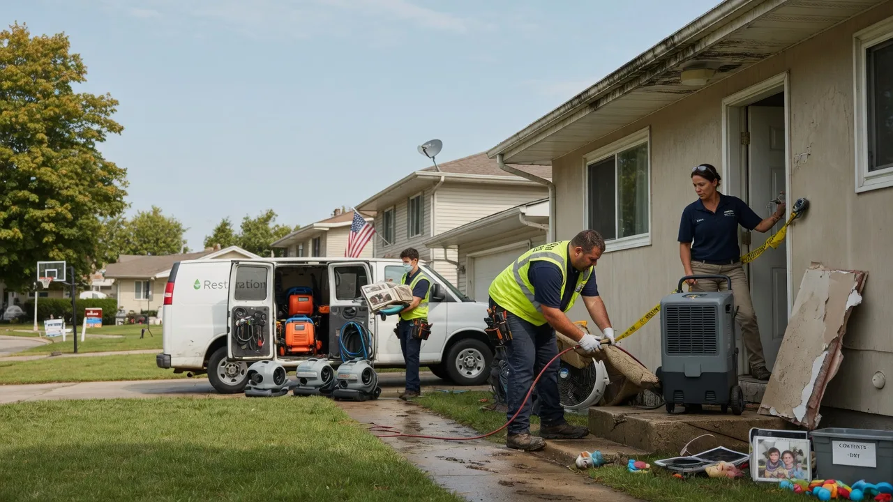 Water Damage Restoration in Pataskala, OH near me